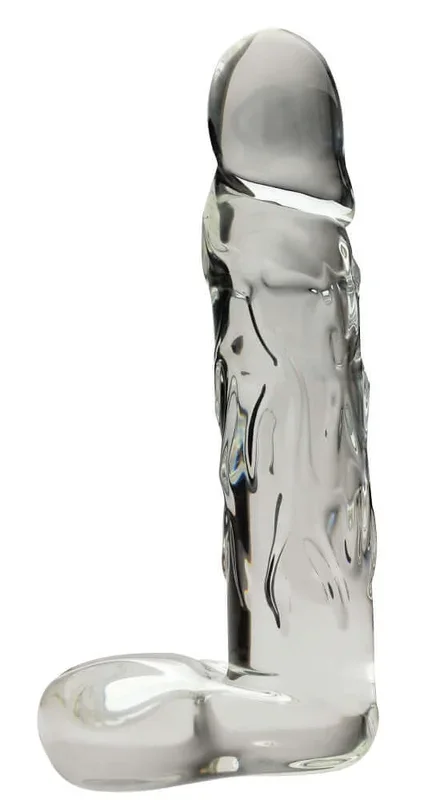 Spartacus Blown Glass Realistic Dildo 8 inches