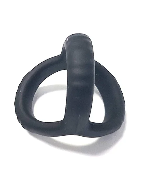 Spartacus Liquid Silicone Ball Divider – Black