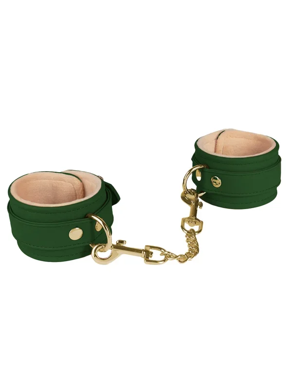 Spartacus Vegan Ankle Restraints – Green