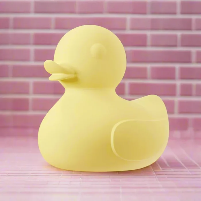 Splash Waterproof Rubber Duckie Vibrator