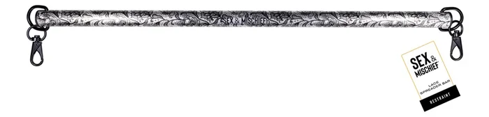 Sportsheets Lace Spreader Bar 22 Inch Adjustable Restraint Toy