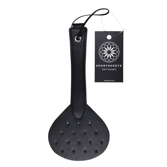 SPORTSHEETS Swift Spanker – Black Spanking Paddle