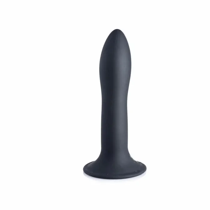 Squeeze-It Squeezable Black Slender 5.5″ Dildo