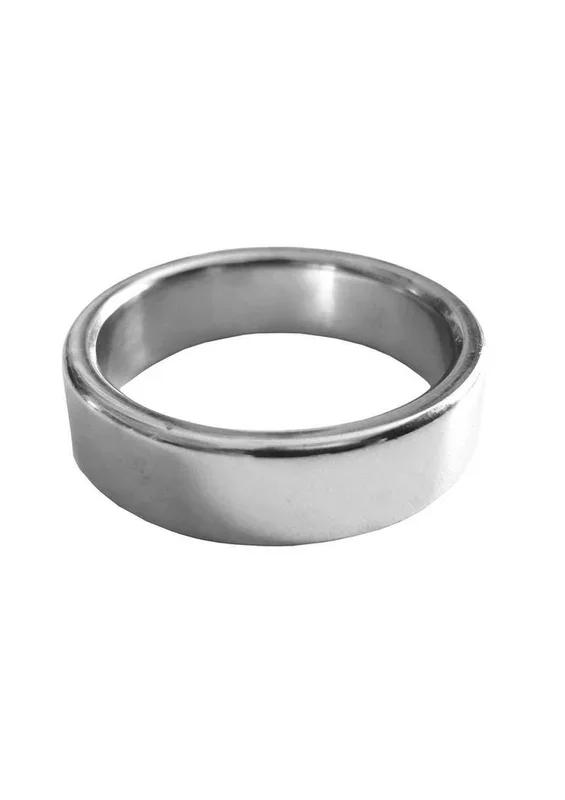 Stainless Steel Plain Cock Ring plain design And Thick Durable Support