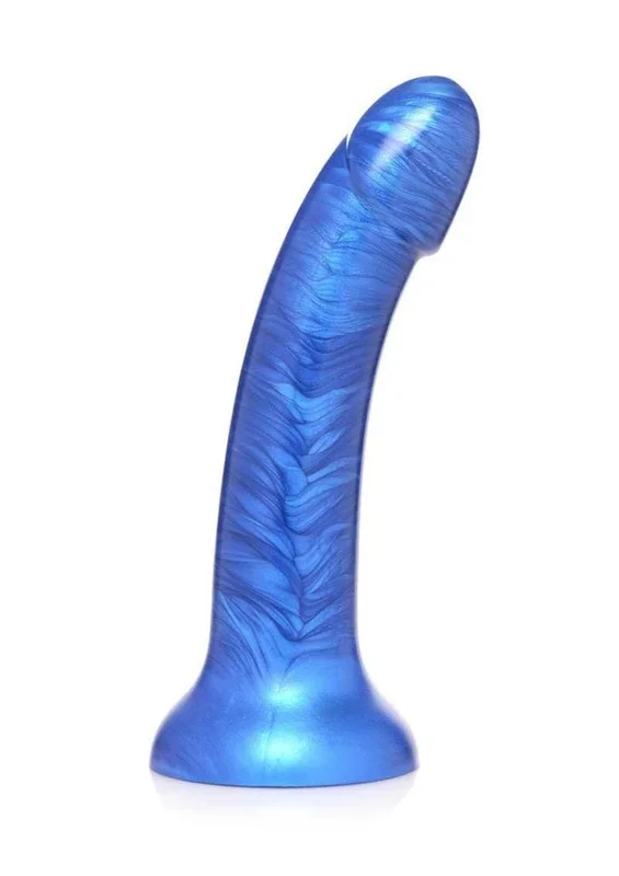 Strap U G-Tastic Metallic Silicone Dildo