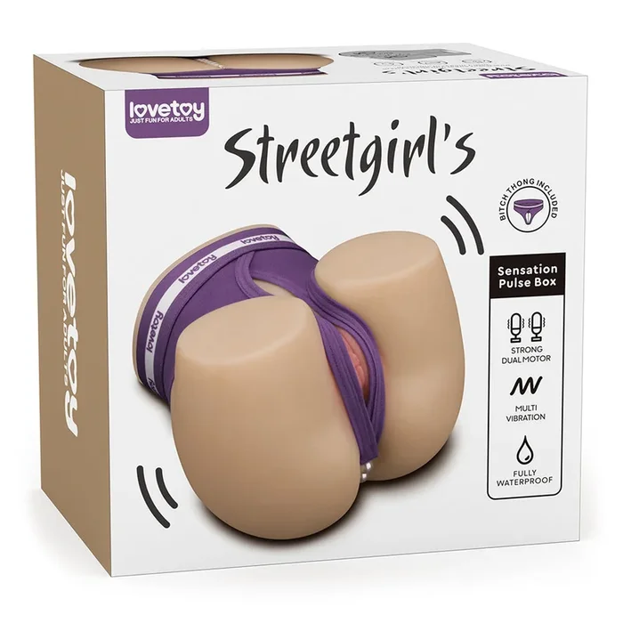 Streetgirls Dual Motor Sensation Pulse – Flesh USB Rechargeable Vibrating Masturbator