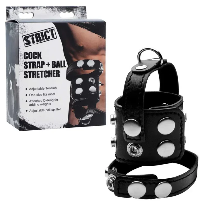 Strict Cock Strap and Ball Stretcher
