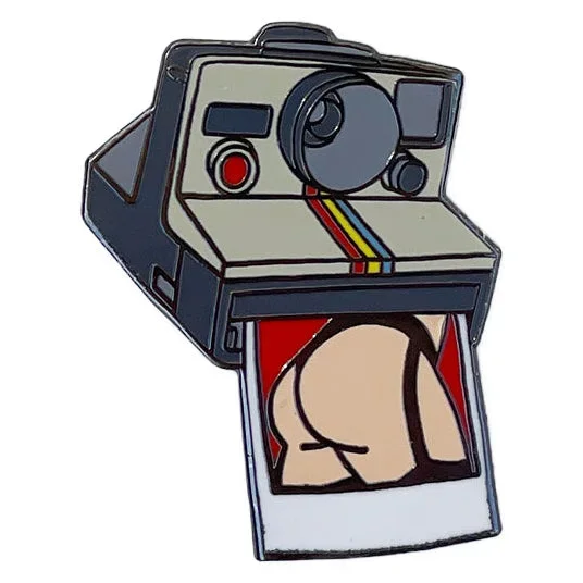 Strike Gently Co Polaroid Pin