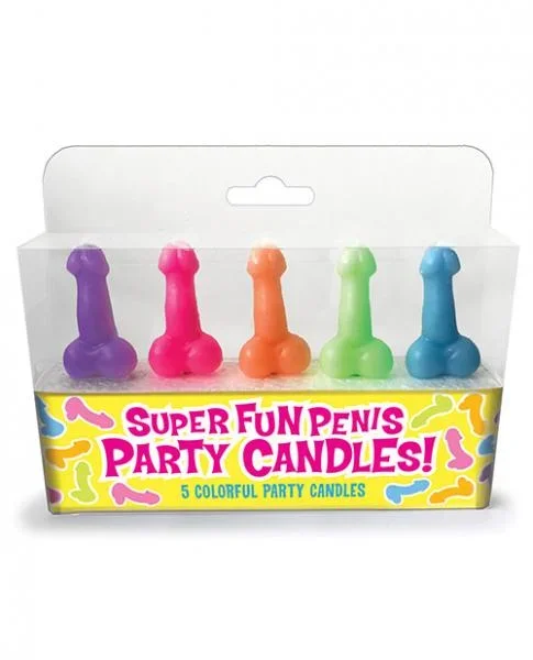 Super Fun Party Candles – Set of 5
