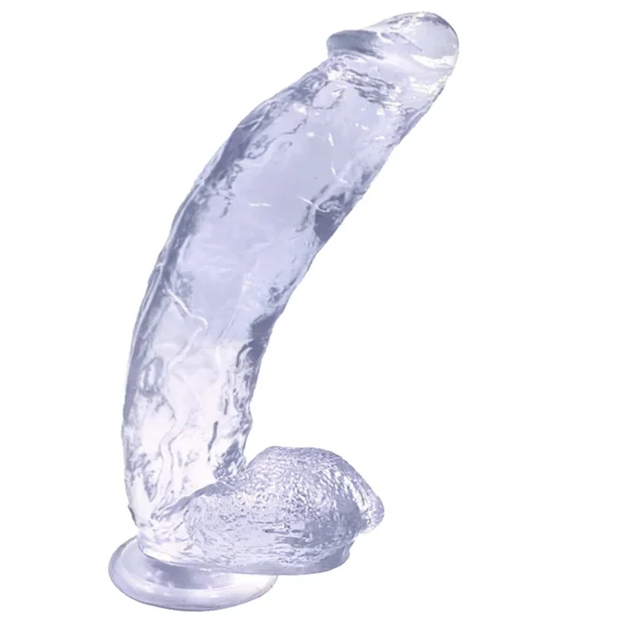 Sweet N Hard 1 Clear Realistic Dildo