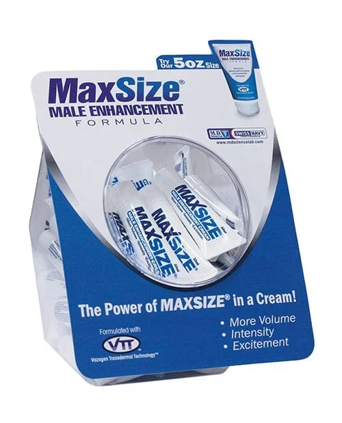 Swiss Navy Max Size Male Enhancement Cream – 10 Ml Bowl Of 50