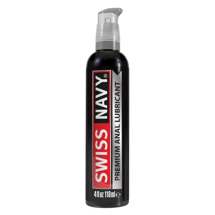 Swiss Navy Premium Silicone Anal Lubricant – 4 Oz.