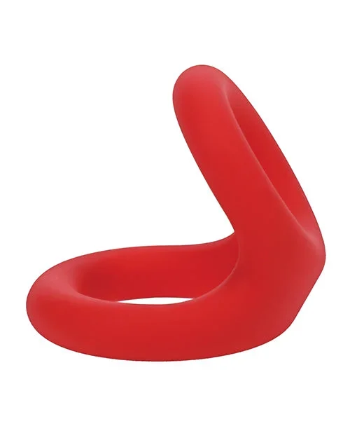 Tantus Uplift Silicone C Ring – Crimson