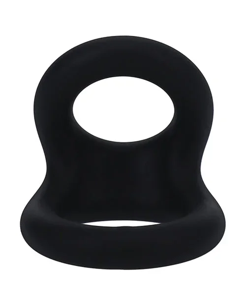 Tantus Uplift Silicone C Ring – Onyx