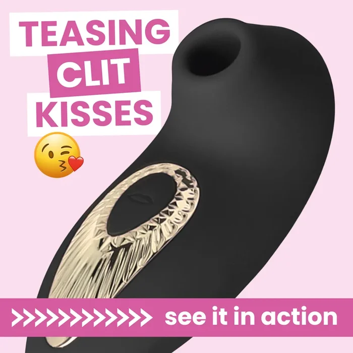 Teasing Air Pulse Stimulator – Hold On Your Clit During Sex!