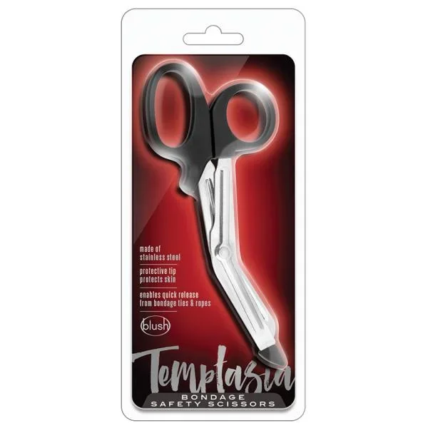 Temptasia Safety Scissors – Black