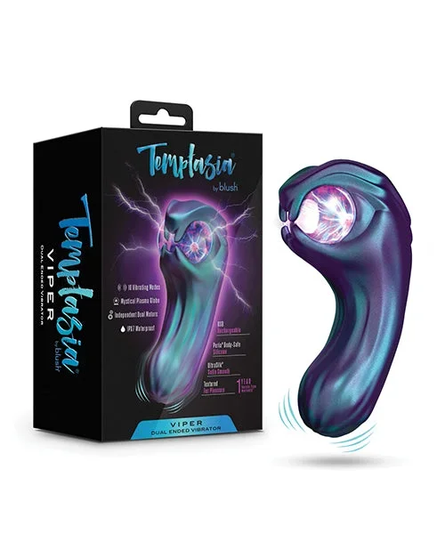 Temptasia Viper Dark Millenia Vibrator with Curved G-Spot Design