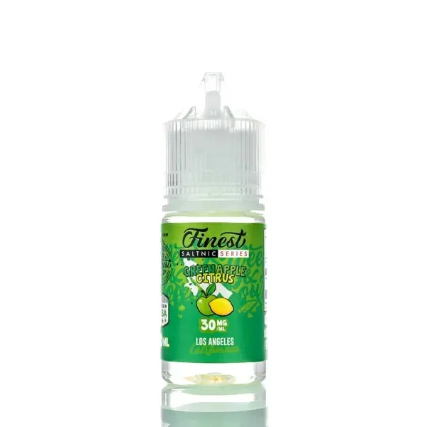 The Finest E-Liquid – Salt Nic Series – Green Apple Citrus – 30ml