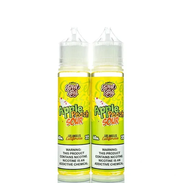 The Finest E-Liquid – Sweet & Sour – Apple Peach Sour – 120ml