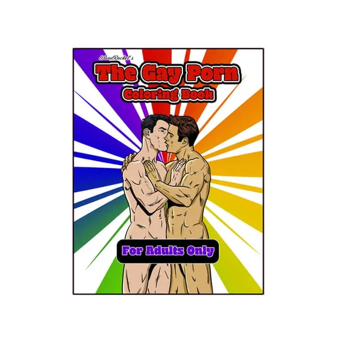 The Gay Porn Coloring Book from Wood Rocket