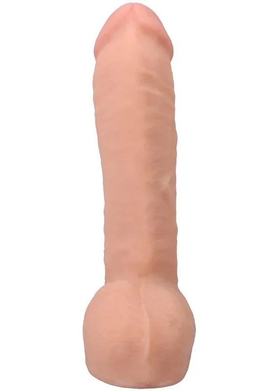 The Realistic Cock with Balls Ultraskyn Hung with Removable Vac-U-Lock Suction Cup