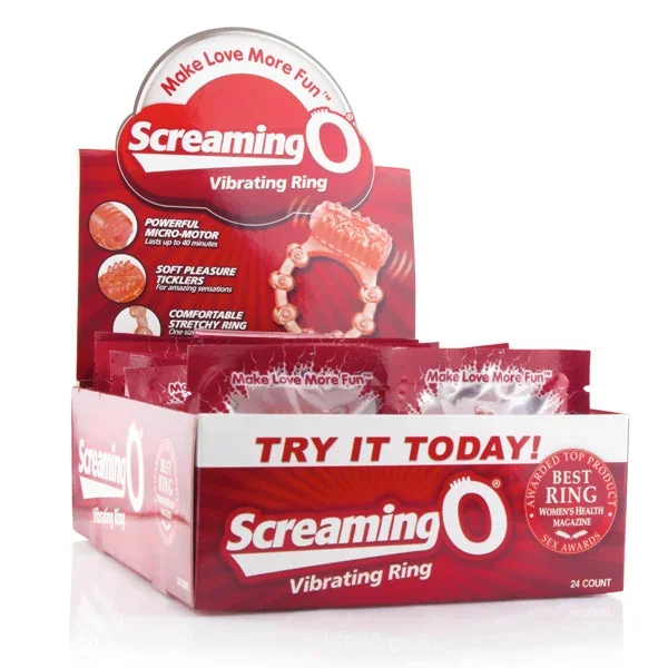 The Screaming O Vibrating Ring – 24 Count P.O.P. Box Display