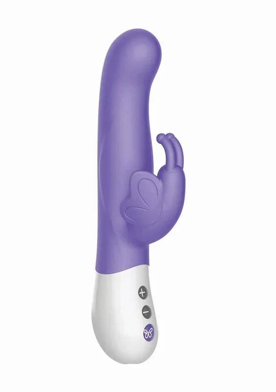 The Vibrating Dual Stim Butterfly Rechargeable Rabbit Vibrator
