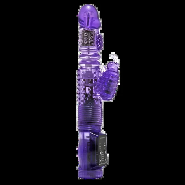 Thrusting Rabbit Vibrator – Purple