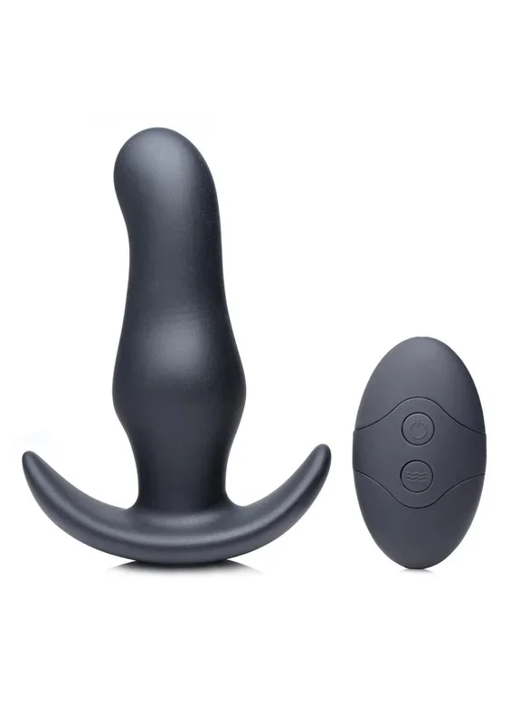 Thump-It Rechargeable Silicone Thumping Prostate Plug with Remote Control