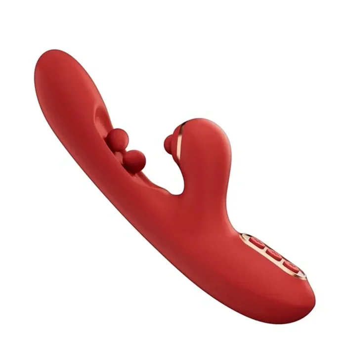 Tickler Wiggling G-Spot Vibrator – Red