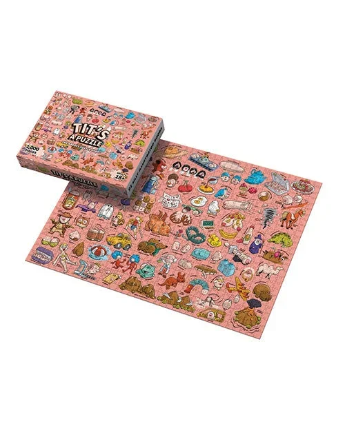 Tit’s A Puzzle 1000 Piece Boob Themed Puzzle