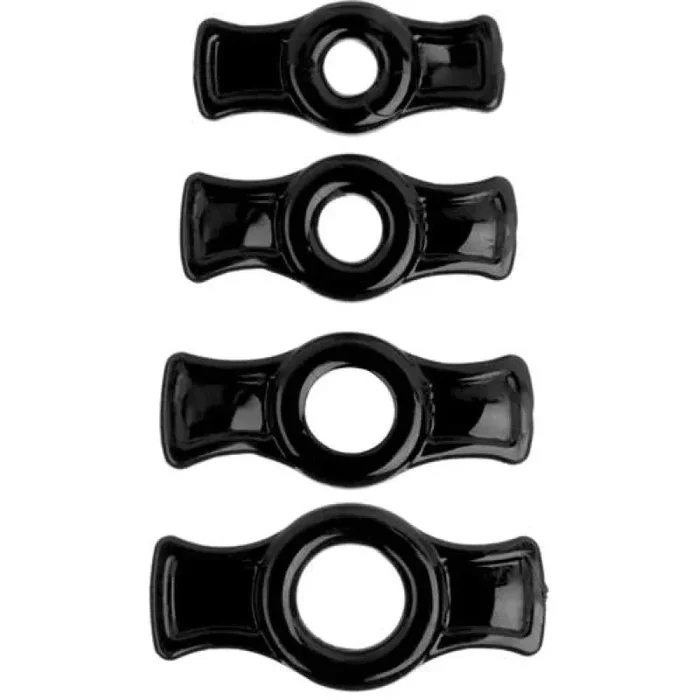 Titanmen Cock Ring Set – Black