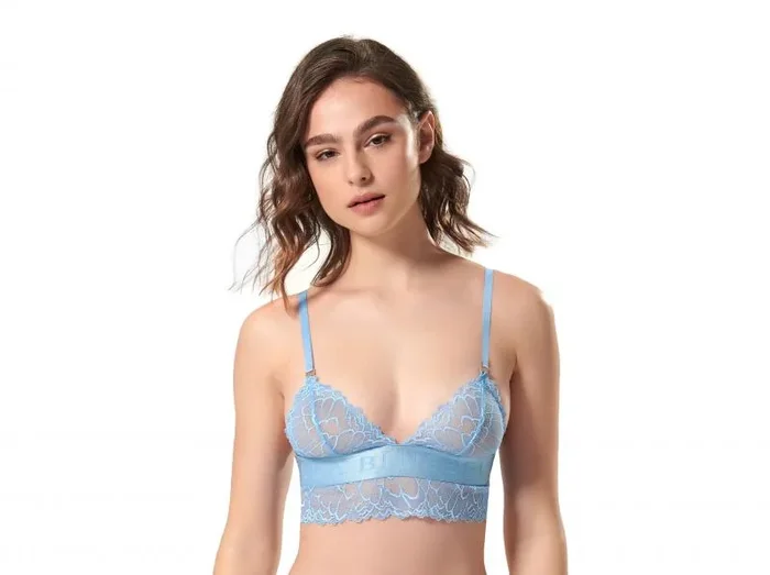 Tori Soft Bralette – Blue Topaz –