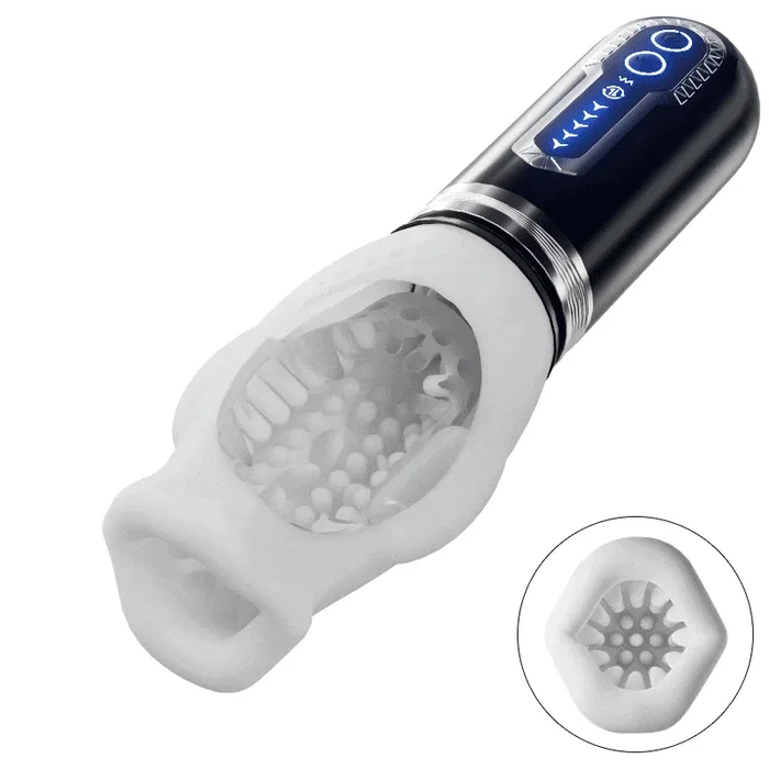 Tornado 2.0 – Dual Motor Oralsex Analog Masturbator 7 Vibrations 5 Retractions 5 Rotations