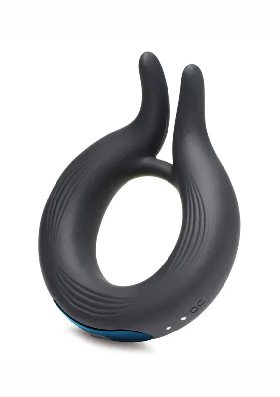 Trinity Vibes 10X Cock Viper Dual Stim Rechargeable Silicone Cock Ring