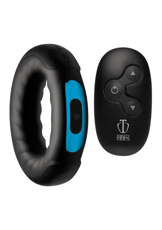 Trinity Vibes Power Performance 7X Rechargeable Cock Ring with Remote