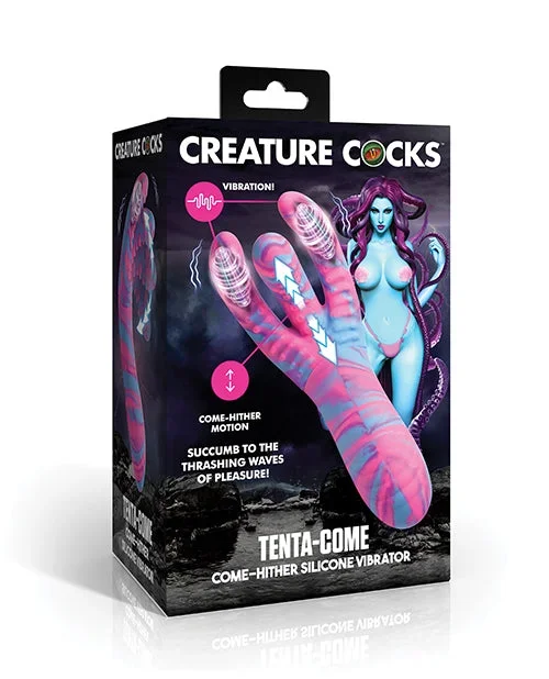 Triple-Tentacle Silicone Vibrator with Come-Hither Motion