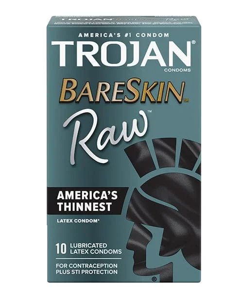 Trojan Bareskin Raw Condom – Pack Of 10