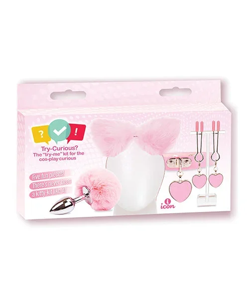 Try-Curious Kitty Set – Pink