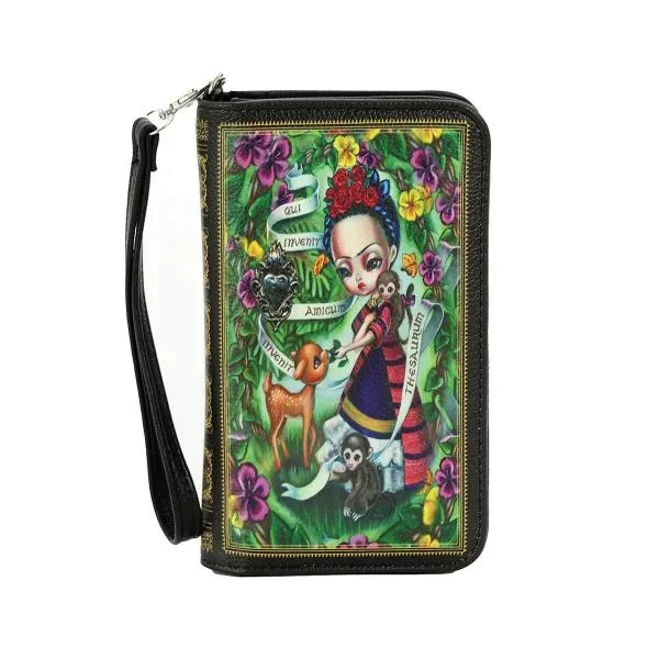 Unibrow Girl Wristlet