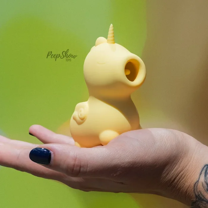 Unihorn Bean Blossom – Clitoral Air + Tongue Vibrator with Dual Motors