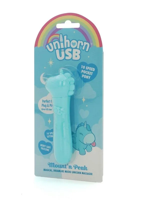 Unihorn Mount’n Peak Rechargeable Silicone USB Bullet