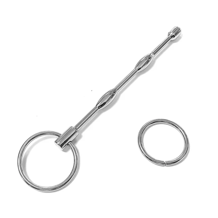 URETHRAL STAINLESS 5IN BEAD WITH RING END