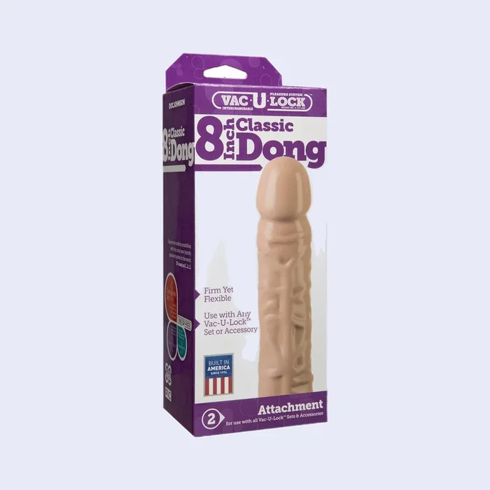 Vac-U-Lock 8″ Classic Dong Attachment