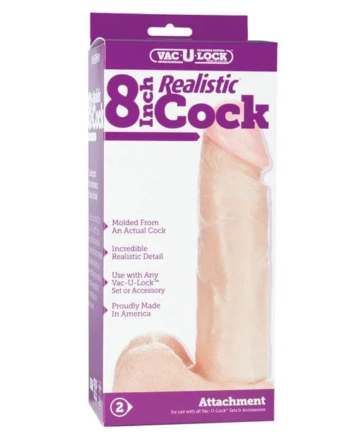 Vac-U-Lock 8″ Realistic