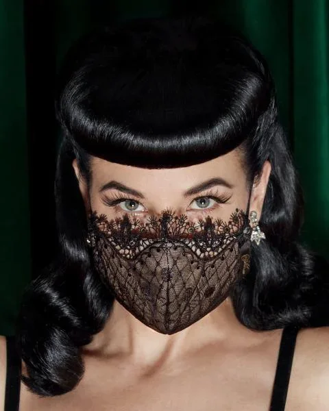 Vedette Face Mask – Black – One Size