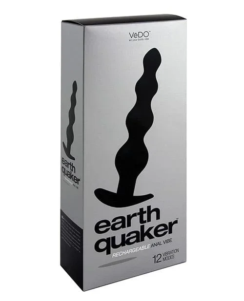VeDO Earth Quaker Anal Vibe – Just Black