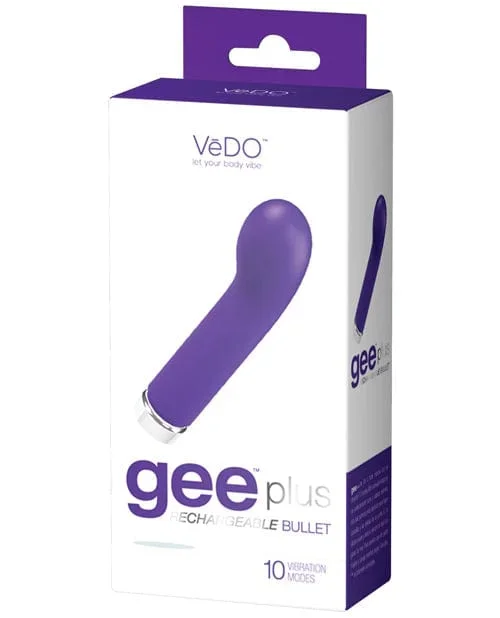 VeDO Gee Plus Rechargeable Vibe – Into You Indigo