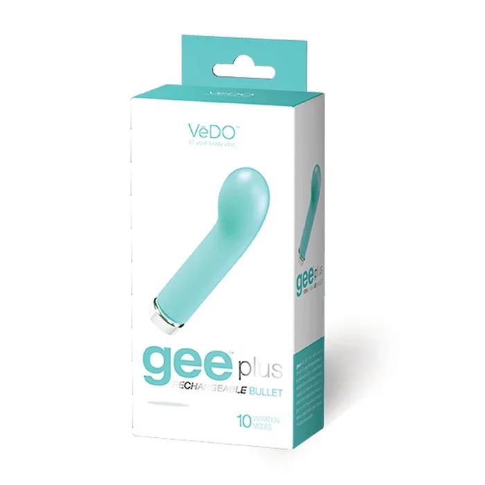 VeDO Geeplus Rechargeable Vibe – Tease Me Turquoise