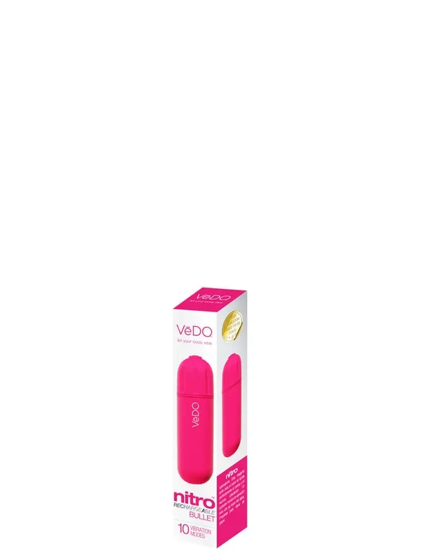 Vedo Nitro Rechargeable Bullet – Pink